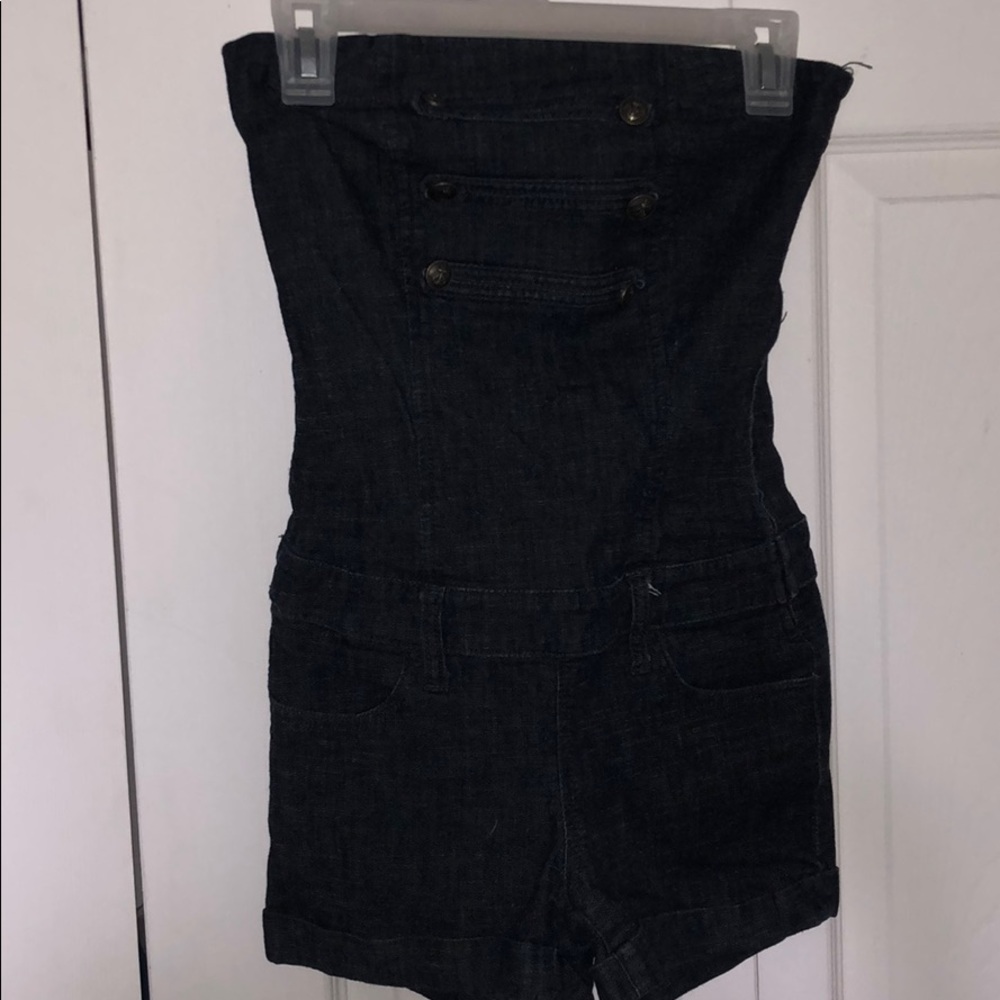 Denim sailor romper ⚓️